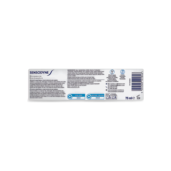 Sensodyne Pasta dental blanqueante 75 ml